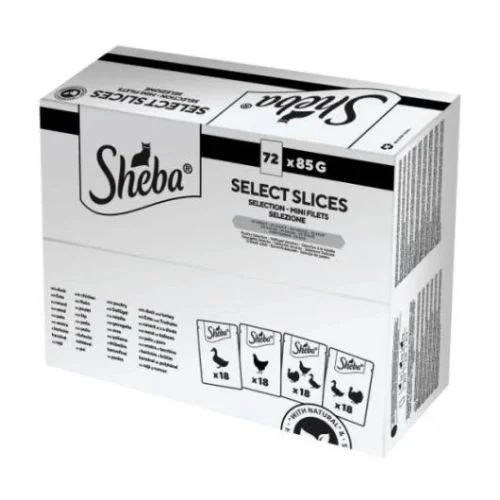 Sheba Select Slices alutasakos macskaeledel