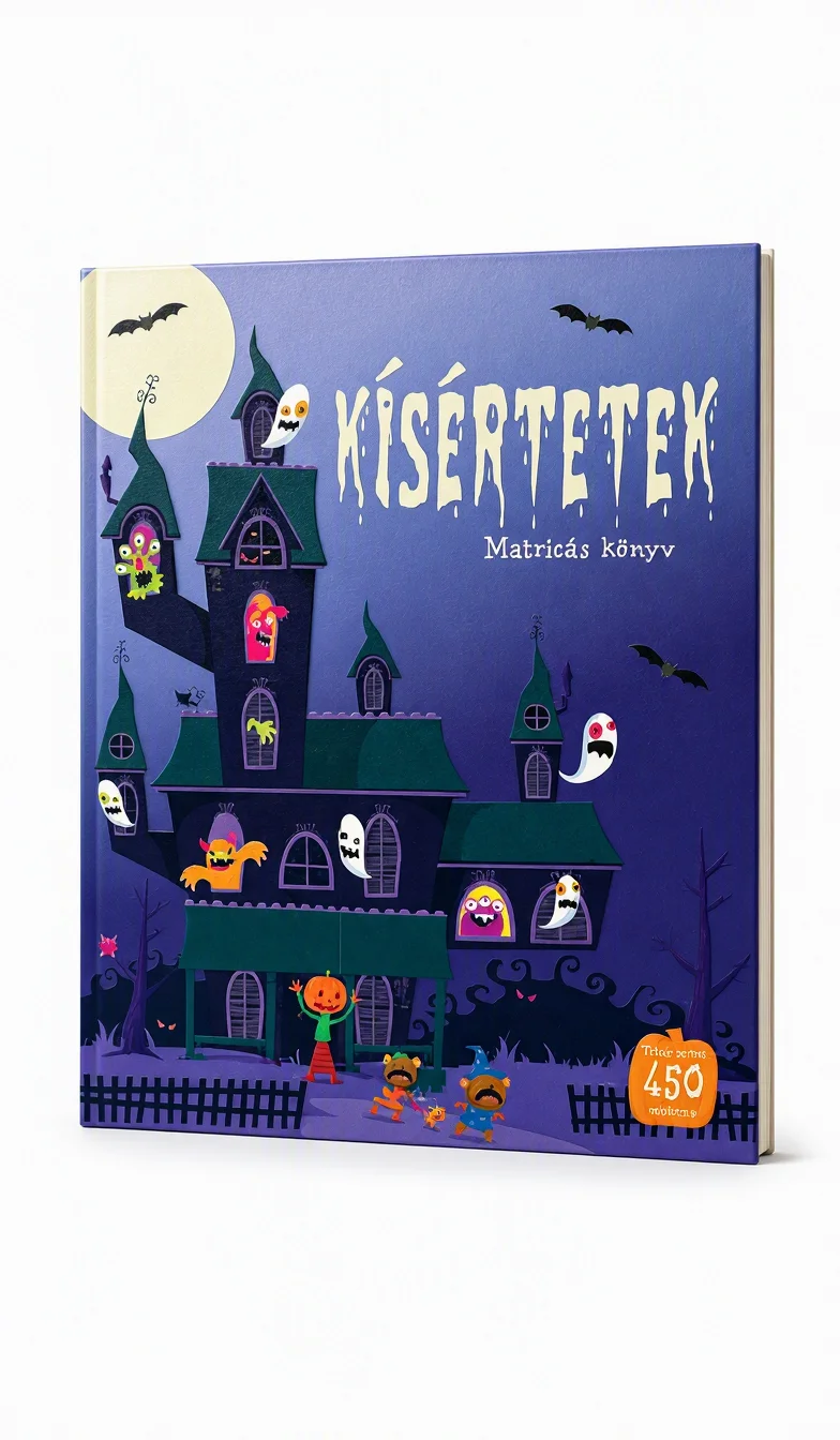 Kísértetek – matricás könyv