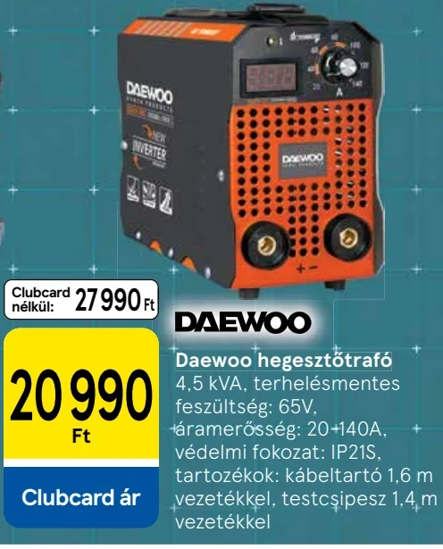 Daewoo hegesztőtrafó