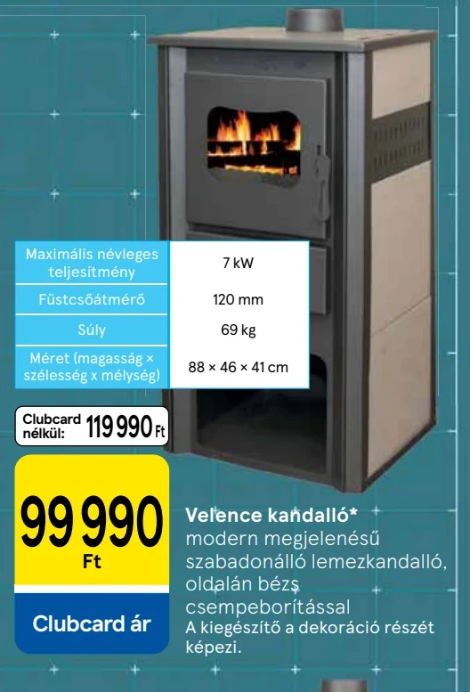Velence kandalló