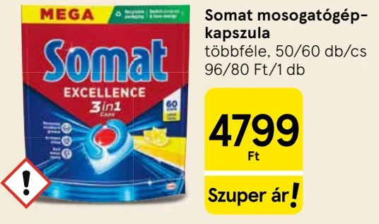 Somat mosogatógép-kapszula
