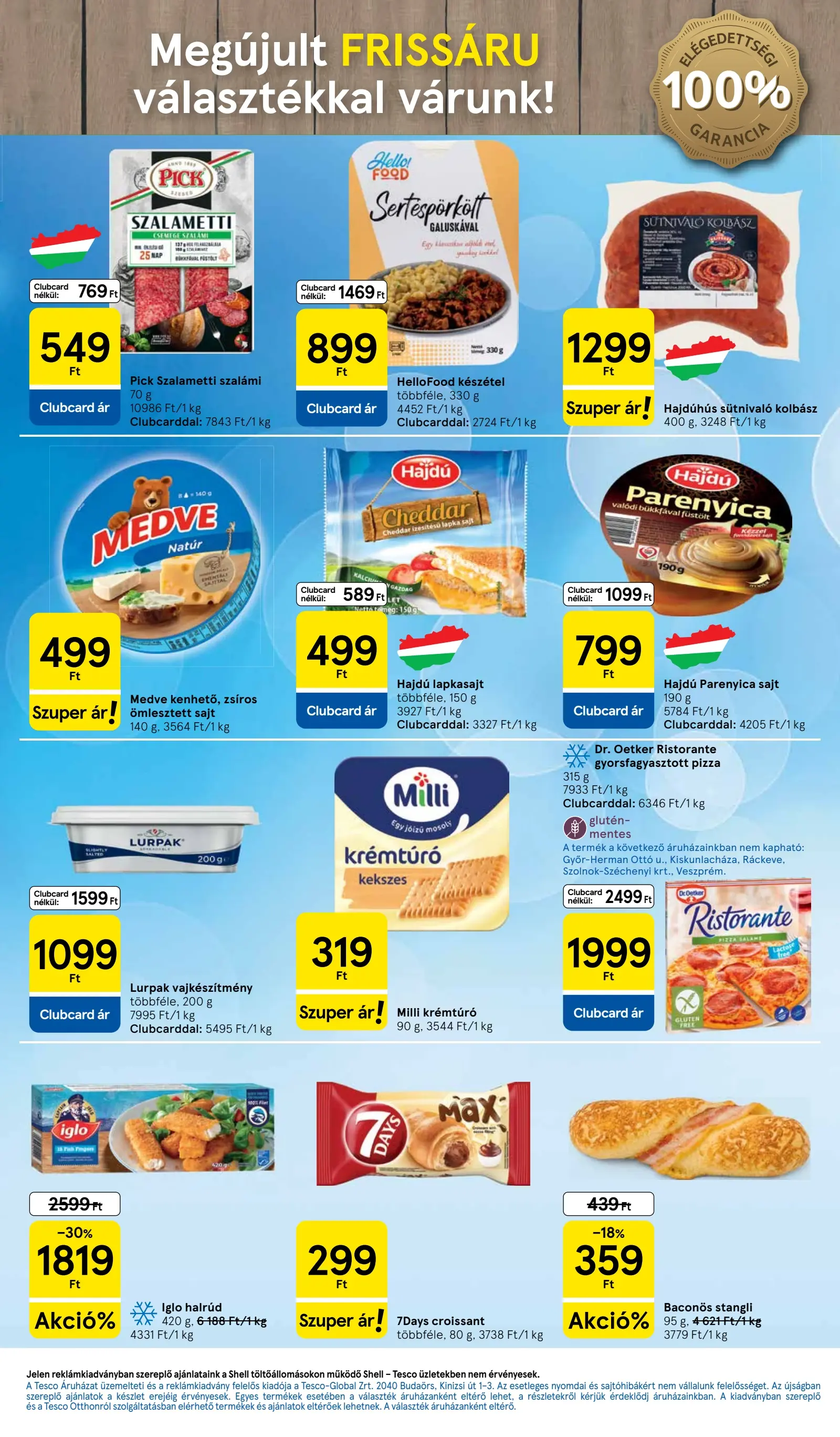 Tesco újság, 3. oldal